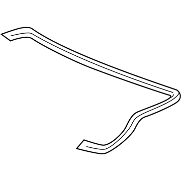 Honda 74865-S5P-A00 Weatherstrip, Trunk Lid