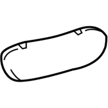 Kia 9263138000 Lens-Door Courtesy, LH