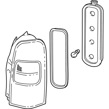 GM 19206746 Tail Lamp Assembly