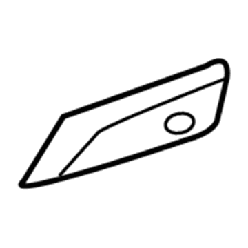 Hyundai 86621-4D000 Bracket Assembly-Rear Bumper Lip, LH