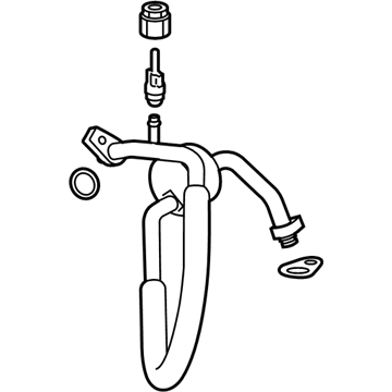 Ford HL3Z-19867-Q Return Hose