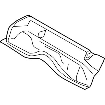 BMW 41-00-7-297-844 Cross Member, Boot Floor, Front Top