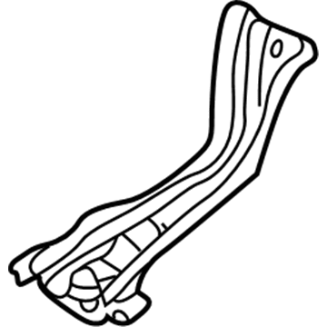 BMW 51-71-8-171-525 Left Protecting Skid-Type Bar