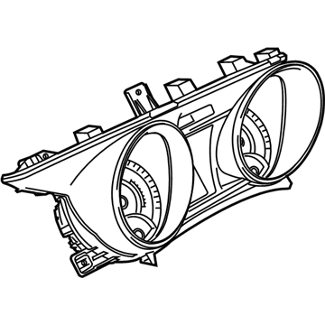 GM 92283333 Cluster Assembly