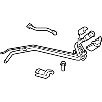 Lexus 77210-35080 Pipe Assembly, Fuel Tank