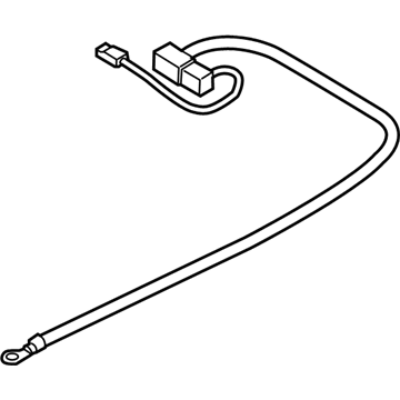 BMW 61-12-9-165-850 Plus Pole Battery Cable