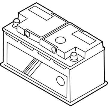 BMW 61-21-7-586-962 Battery, Manuf.: Exide (Warranty Only)