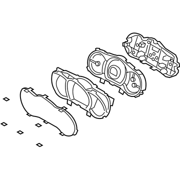 Kia 940312T270 Cluster Assembly-Instrument