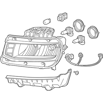 GM 23398035 Composite Headlamp