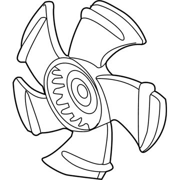 Honda 19020-R40-A01 Fan, Cooling