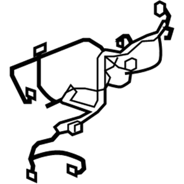 GM 15882275 Harness, Heater & A/C Control Wiring