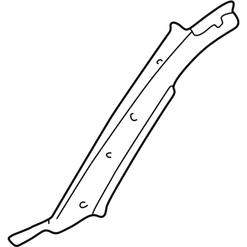 Nissan 76911-7B003 Garnish Assy-Front Pillar, RH