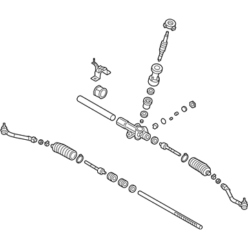 Kia 565001U500 Gear Assembly-Steering