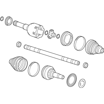 GM 84235808 Axle Assembly