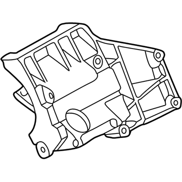 BMW 64-55-1-433-562 Climate Compressor Supporting Bracket