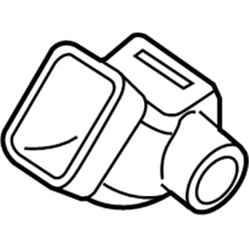 Nissan 16554-ET00A Duct Assembly-Air