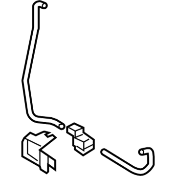 Kia 394002B070 Solenoid Valve & Hose