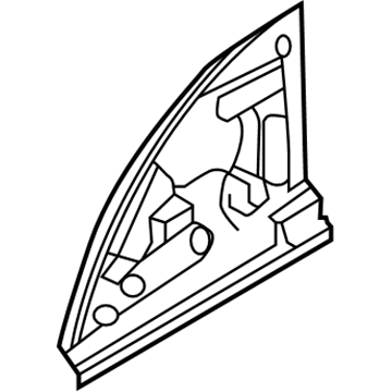Nissan 96358-3NA0A Packing-Door Mirror, RH