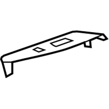 Lexus 74231-50170-B0 Panel, Front Armrest Base, Upper RH