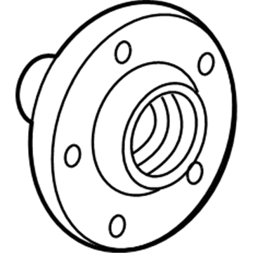 Ford 8F9Z-1104-A Hub & Bearing