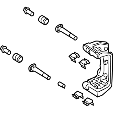 Ford 6F9Z-2B511-B Caliper Support