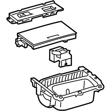 Lexus 55620-30370-B0 Instrument Panel Cup Holder Assembly