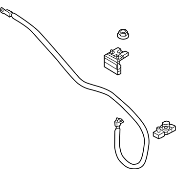 Infiniti 24110-4GA0C Cable Assy-Battery To Starter Motor