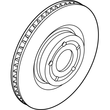 Ford LX6Z-1125-M ROTOR ASY - BRAKE