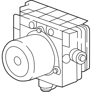 Nissan 47660-5R00B Actuator & Ecu Assy-Antiskid