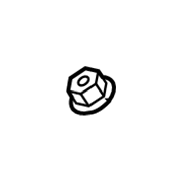 Lexus 90182-A0017 Nut, W/WASHER