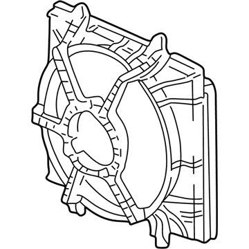 Acura 19015-P8C-A01 Shroud