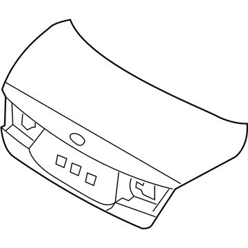 Hyundai 69200-3L050 Panel Assembly-Trunk Lid
