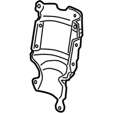 GM 12581999 Shield-Catalytic Converter Insulator Heat