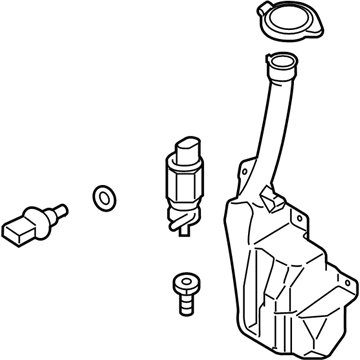 Ford JR3Z-17618-B Washer Reservoir