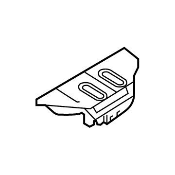 Nissan G4533-5RBMA Floor-Rear, Rear Side LH