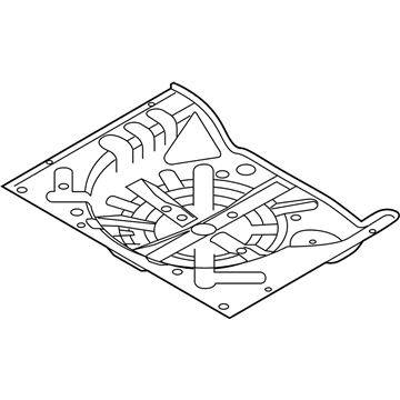 Nissan G4514-5RLMA Floor-Rear, Rear
