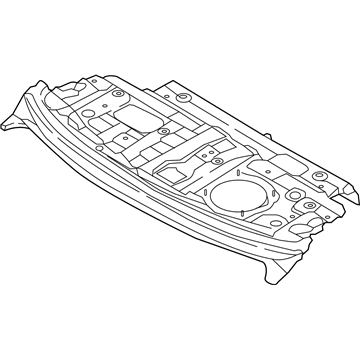 Hyundai 69300-F2010 Panel Assembly-Rear Package Tray