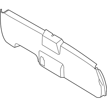 Nissan 90900-ZC001 Finisher Assy-Back Door