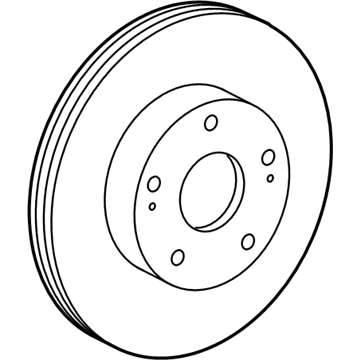 Lexus 43512-0W060 Disc, Front