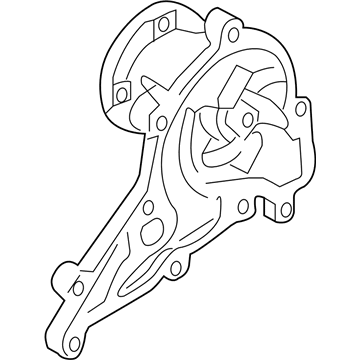 Kia 251003F310 Pump Assembly-COOLENT