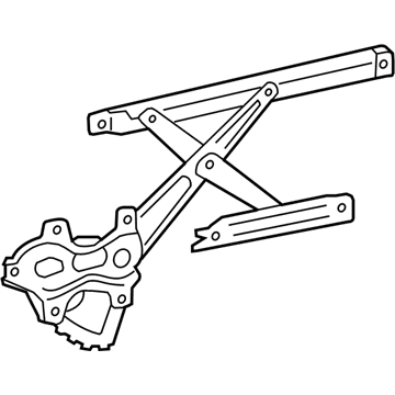 Lexus 69802-53040 Regulator Sub-Assembly