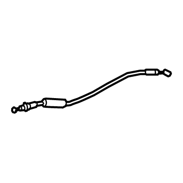 Toyota 69730-10011 Lock Cable