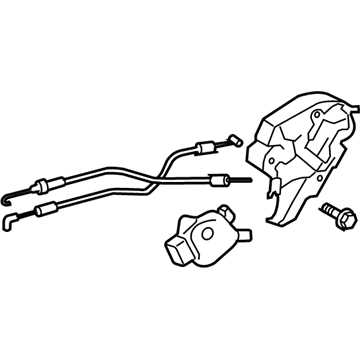 Toyota 69050-48030 Lock Assembly