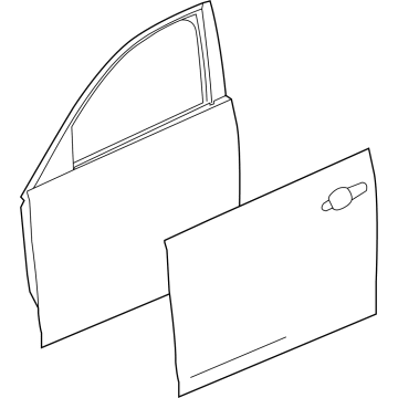 GM 84862360 Door Shell