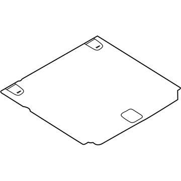 BMW 51-47-7-463-433 FLOOR CARPET, LUGGAGE COMPAR