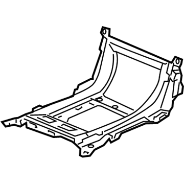 Acura 77292-SEP-A01ZA Panel (Gun Metallic)