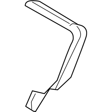 Hyundai 89350-2E000 Pad Assembly-Rear Seat Back Main, LH