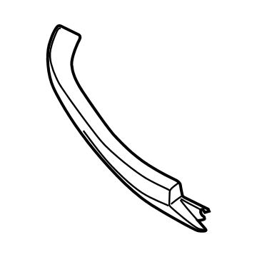 BMW 51-41-8-079-190 TRIM COVER, PULL STRAP, RIGH