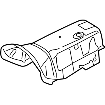 Hyundai 84134-B1000 Tunnel Insulator