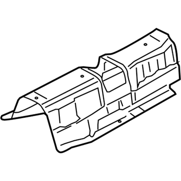 Hyundai 84133-D2000 Insulator-Rear Floor